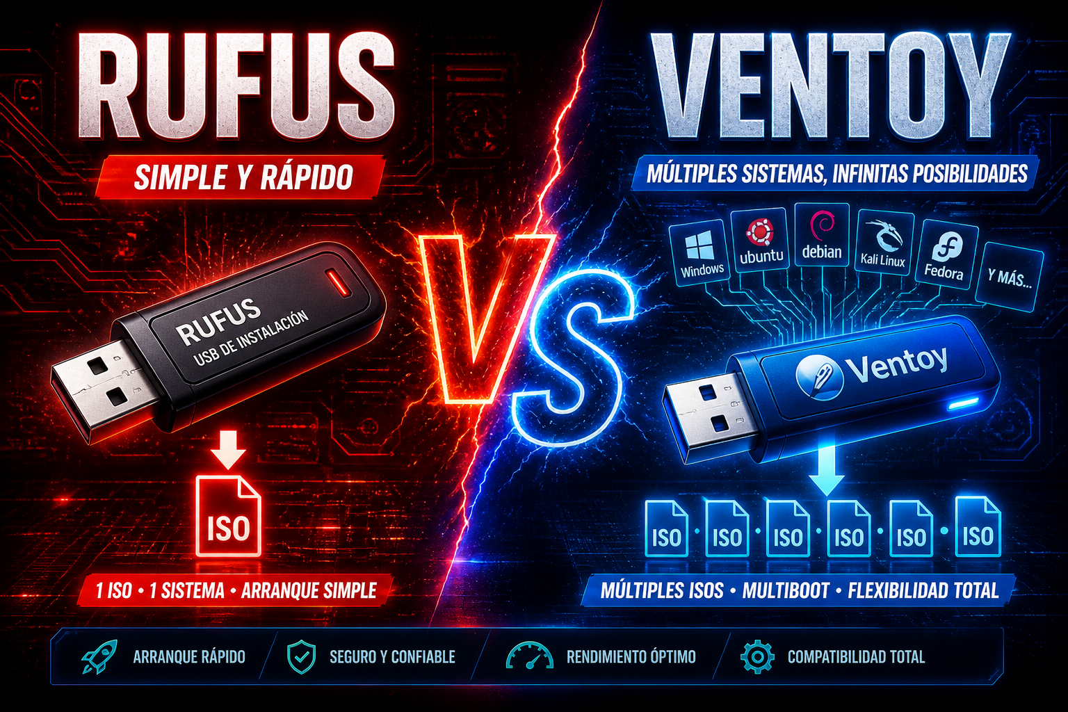 Rufus vs Ventoy