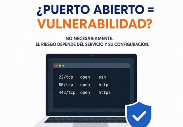 ¿Puerto abierto = vulnerabilidad